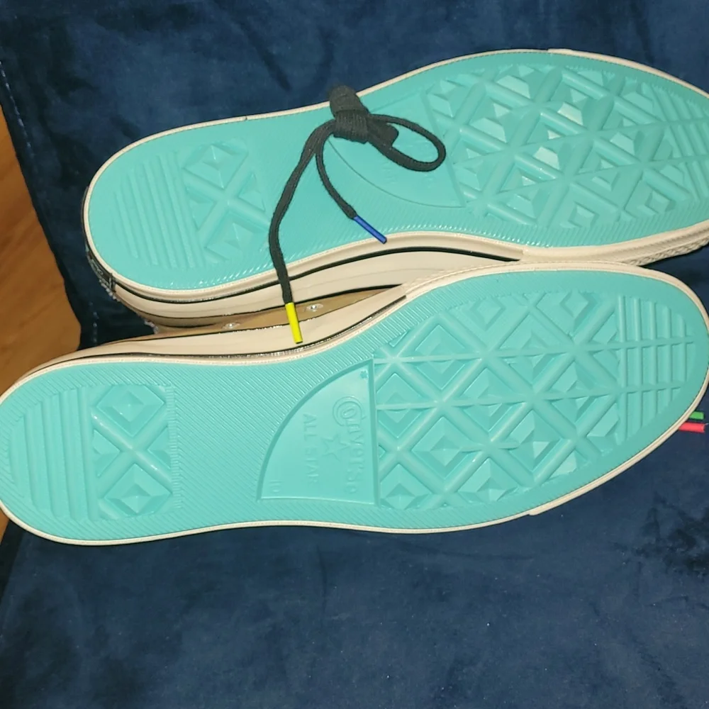New Converse Chuck Taylor Allstars NBA JAM sizes 7mn=9wmn,10mn=12 wmn,11mn=13wmn - Picture 5 of 6
